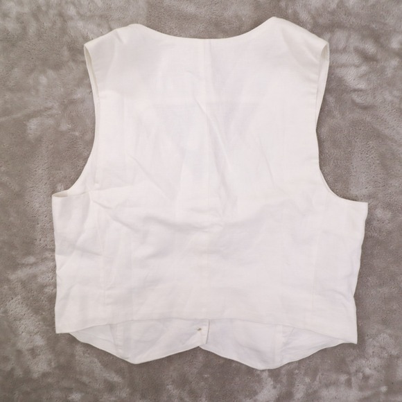 GAP White Women's Vest - Picture 4 of 9